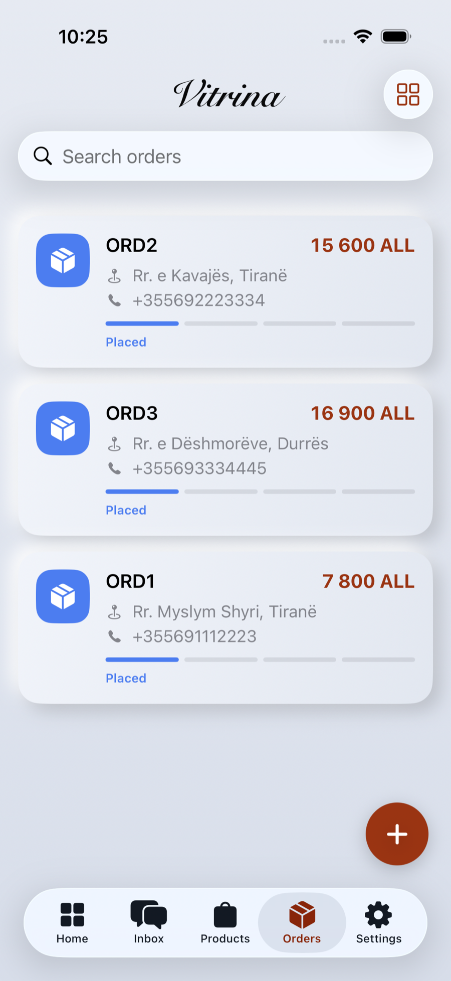 Porosi që ndiqen vetë